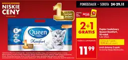 Biedronka Papier toaletowy Queen Komfort oferta