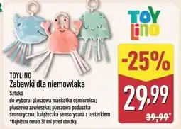 ALDI Książeczka sensoryczna z lusterkiem Toylino oferta