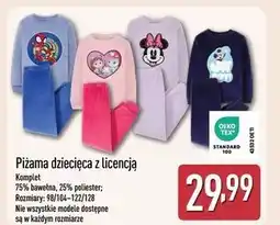 ALDI Piżama dziewczęca mickey 98/104-122/128 oferta