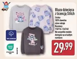 ALDI Bluza stitch 110/116-134/140 oferta