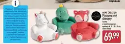 ALDI Fotel dziecięcy pluszowy Home Creation oferta