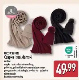 ALDI Czapka i szal Up2Fashion oferta