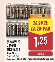ALDI Bateria everyday lr6 Panasonic oferta