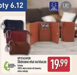 ALDI Etui skórzane na klucze Up2Fashion oferta