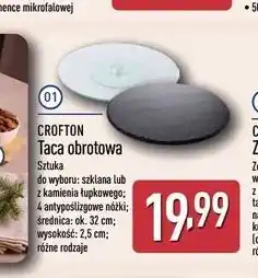 ALDI Taca obrotowa Crofton oferta