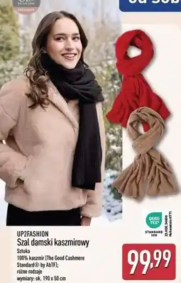 ALDI Szal z kaszmirem Up2Fashion oferta