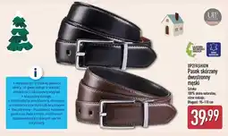 ALDI Pasek skórzany męski 95-110 cm Up2Fashion oferta