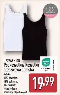 ALDI Koszulka bezszwowa damski Up2Fashion oferta