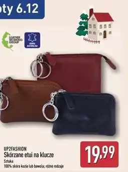 ALDI Etui skórzane na klucze Up2Fashion oferta
