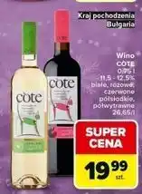 Carrefour Express Wino Cote White Semi Dry oferta