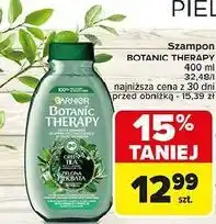 Szampon do włosów zielona herbata & eukaliptus cytrus Garnier Botanic Therapy