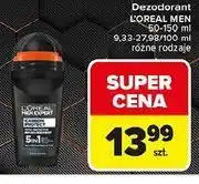 Carrefour Anti-perspirant 5 in 1 L'oreal Men Expert Carbon Protect oferta