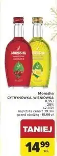 Carrefour Wódka Morosha Wiśniówka oferta
