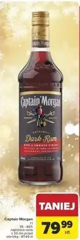 Carrefour Rum Captain Morgan Dark oferta