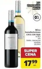Carrefour Wino Cin&Cin Pinot Grigio oferta