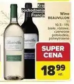 Carrefour Wino Beauvillon Medium Sweet oferta