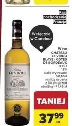 Carrefour Wino Chateau Le Virou Blaye Cotes De Bordeaux oferta