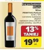 Carrefour Wino Primitivo Di Puglia oferta