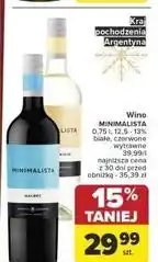 Carrefour Wino Minimalista Pinot Grigio oferta