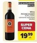 Carrefour Wino Piccini Chianti oferta