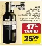 Carrefour Wino półwytrawne Badagoni Pirosmani oferta