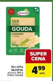 Carrefour Express Ser gouda - plastry Mlekpol oferta