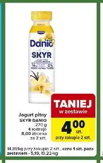 Carrefour Express Jogurt skyr wanilia Danone Danio oferta