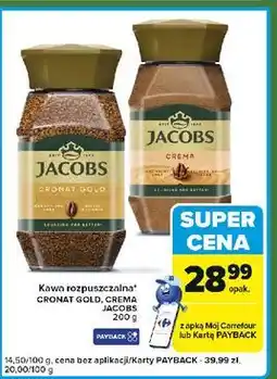 Carrefour Express Kawa Jacobs Cronat Gold oferta