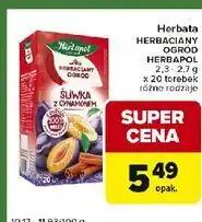 Carrefour Express Herbata śliwka z cynamonem Herbapol Herbaciany Ogród oferta