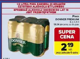 Carrefour Express Piwo Donner Premium oferta