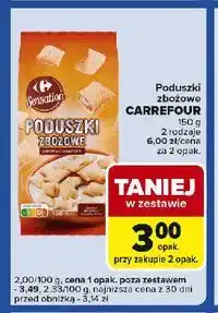 Carrefour Express Poduszeczki czekoladowe toffi Carrefour Sensation oferta