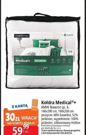 Kołdra medical 160 x 200 cm Amw