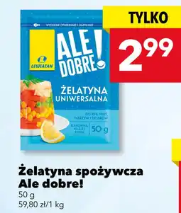 Lewiatan Żelatyna spożywcza Ale dobre! 50 g oferta