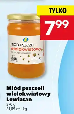 Lewiatan Miód pszczeli wielokwiatowy Lewiatan 370 g oferta