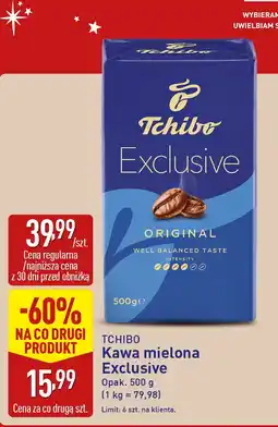 ALDI Kawa mielona Exclusive 500 g Tchibo oferta