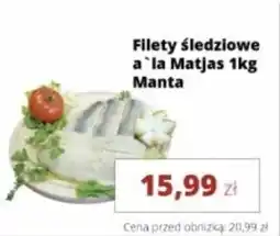 Torimpex Filety śledziowe a la Matjas Manta oferta
