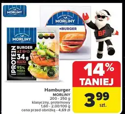 Carrefour Market Hamburger Morliny klasyczny, proteinowy oferta