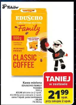 Carrefour Market Kawa mielona EDUSCHO FAMILY TCHIBO 500 g oferta