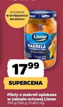 Netto Filety z makreli opiekane w zalewie octowej Lisner oferta