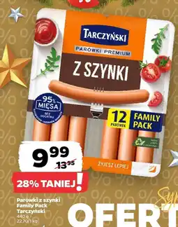 Netto Parówki z szynki Family Pack Tarczyński oferta