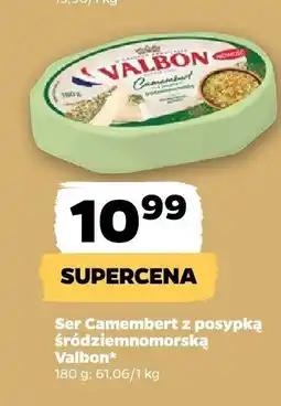 Netto Ser Camembert z posypką śródziemnomorską Valbon oferta