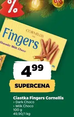 Netto Ciastka Fingers Cornellis oferta