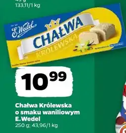 Netto Chałwa Królewska o smaku waniliowym E.Wedel oferta