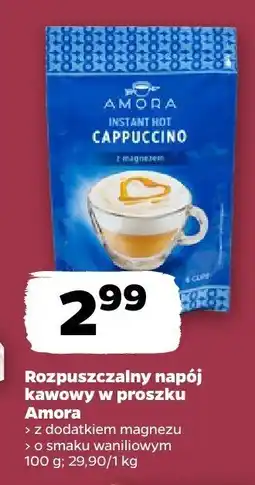 Netto Napój kawowy Instant Hot Cappuccino z magnesem Amora oferta