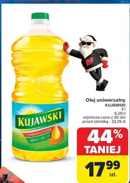 Carrefour Olej uniwersalny KUJAWSKI 3 l oferta