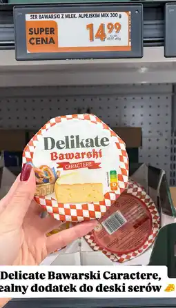 Biedronka Ser bawarski z mlekiem alpejskim Mix Caractere Delikate oferta