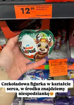 Biedronka Figurka czekoladowa Serce Kinder oferta