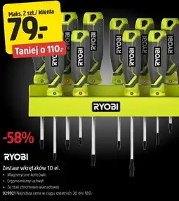 Jula Zestaw wkrętaków Ryobi oferta