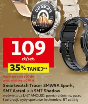 Smartwatch Tracer SMW9A Spark, SM7 Astral lub SM7 Shadow