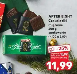 Kaufland AFTER EIGHT Czekoladki miętowe 200 g opakowanie oferta